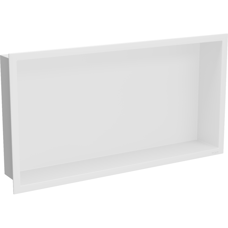 Mexen X-Wall-R fürdőszoba süllyesztett polc kerettel 60 x 30 cm, Fehér - 1920603010