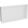 Mexen X-Wall-R raft de încastrare cu flanșă 60 x 30 cm, Albă - 1920603010
