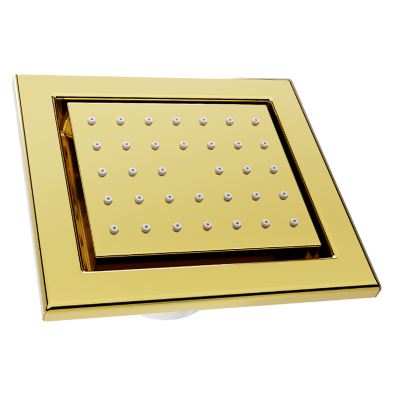 Mexen fali beépíthető oldalsó zuhanyfej, arany - 79365-50