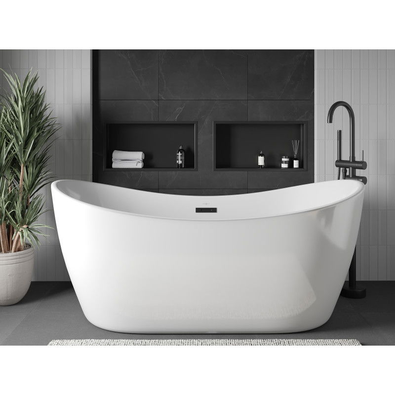 Mexen X-Wall-R poliță de nișă cu flanșă 60 x 30 cm, neagră - 1970603010