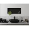 Mexen X-Wall-R poliță de nișă cu flanșă 60 x 30 cm, neagră - 1970603010