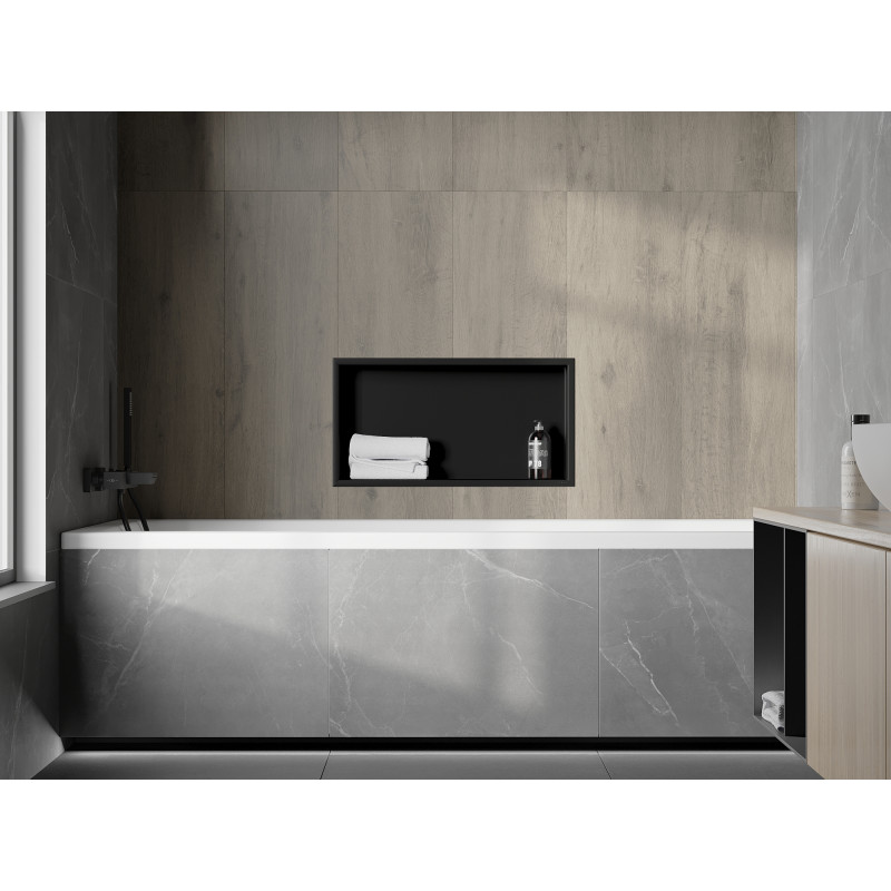Mexen X-Wall-R raft nișă cu ramă 60 x 30 cm, negru - 1970603010