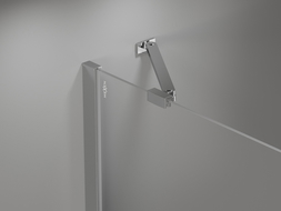 Mexen Mist-H Duo cabină de duș batantă 80 x 110 cm, transparent, crom - 8A5-080L-110P-01-00