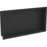 Mexen X-Wall-R raft de încastrare cu flanșă 60 x 30 cm, Neagră - 1970603010