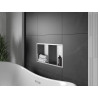 Mexen X-Wall-R raft de nișă cu guler și raft 60 x 30 cm, inox - 1910603010S