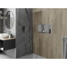Mexen X-Wall-R 60 x 30 cm-es süllyesztett polc peremmel és polccal, inox - 1910603010S