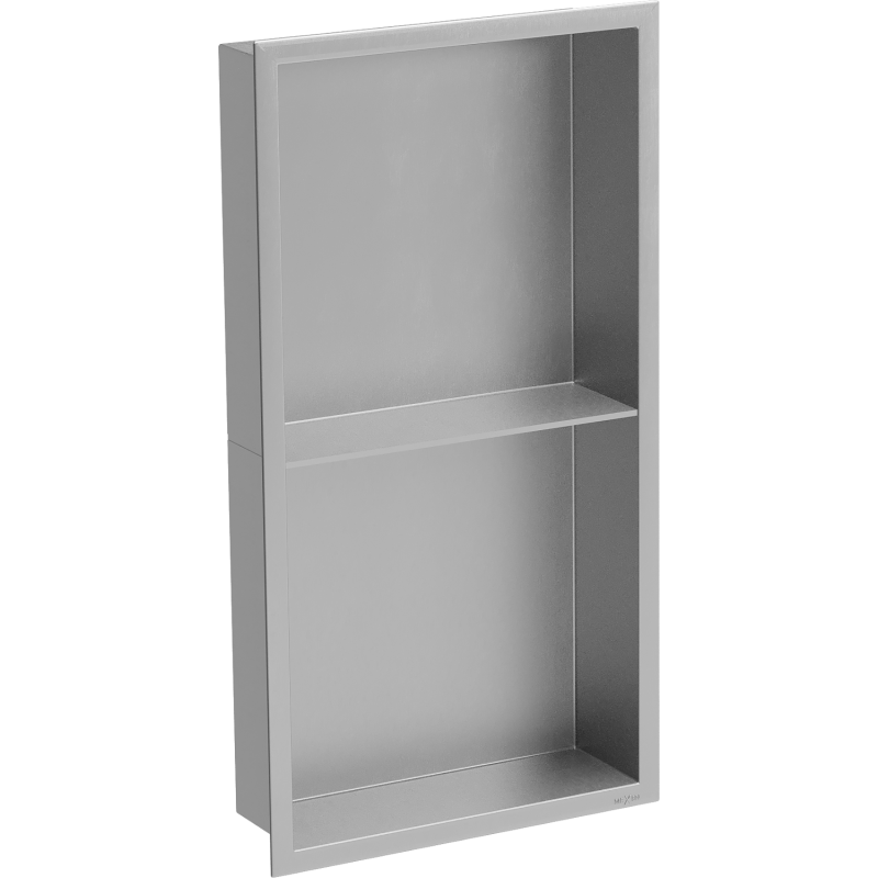 Mexen X-Wall-R falpolc peremmel és polccal 60 x 30 cm, inox - 1910603010S