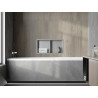 Mexen X-Wall-R raft de nișă cu guler și raft 60 x 30 cm, inox - 1910603010S