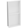 Mexen X-Wall-R fülkés polc peremmel és polccal 60 x 30 cm, fehér - 1920603010S