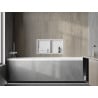 Mexen X-Wall-R raft de perete cu flanșă și raft 60 x 30 cm, alb - 1920603010S