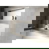 Mexen X-Wall-R fürdőszoba süllyesztett polc kerettel 75 x 30 cm, inox - 1910753010