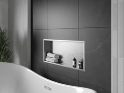 Mexen X-Wall-R 75 x 30 cm-es peremes fali polc, inox - 1910753010