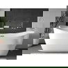 Mexen X-Wall-R fürdőszoba süllyesztett polc kerettel 75 x 30 cm, inox - 1910753010