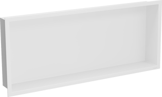Mexen X-Wall-R raft de încastrare cu flanșă 75 x 30 cm, Albă - 1920753010