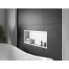 Mexen X-Wall-R raft de încastrare cu flanșă 75 x 30 cm, Albă - 1920753010
