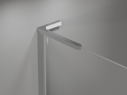 Mexen Mist H L Duo zuhanykabin, kétszárnyú 120 x 70 cm, átlátszó, króm - 8A5L-120L-070P-01-00