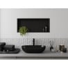 Mexen X-Wall-R fali polc peremmel 75 x 30 cm, fekete - 1970753010