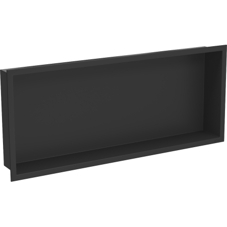 Mexen X-Wall-R raft de nișă cu flanșă 75 x 30 cm, negru - 1970753010