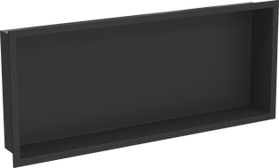 Mexen X-Wall-R raft de nișă cu flanșă 75 x 30 cm, negru - 1970753010