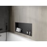 Mexen X-Wall-R fali polc peremmel 75 x 30 cm, fekete - 1970753010