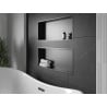 Mexen X-Wall-R fali polc peremmel 75 x 30 cm, fekete - 1970753010