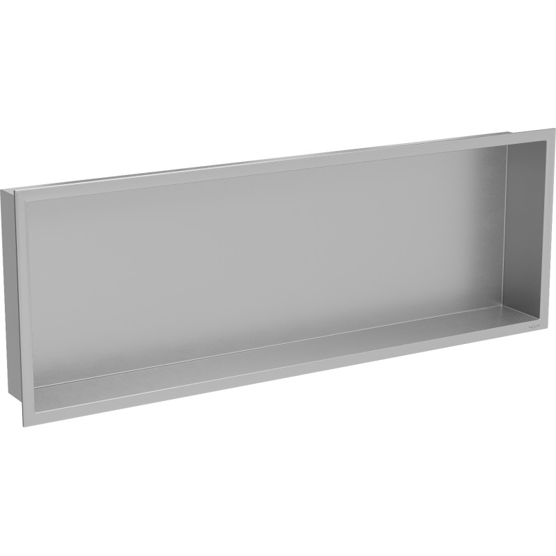 Mexen X-Wall-R fülkés polc peremmel 90 x 30 cm, inox - 1910903010
