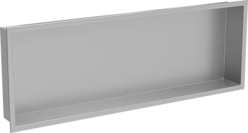 Mexen X-Wall-R fülkés polc peremmel 90 x 30 cm, inox - 1910903010