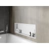Mexen X-Wall-R raft de încastrare cu flanșă 90 x 30 cm, Albă - 1920903010