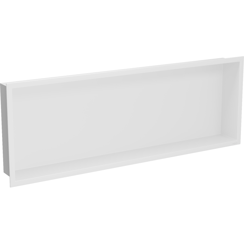 Mexen X-Wall-R raft de încastrare cu flanșă 90 x 30 cm, Albă - 1920903010