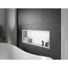 Mexen X-Wall-R raft de încastrare cu flanșă 90 x 30 cm, Albă - 1920903010