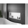 Mexen X-Wall-R raft de nișă cu flanșă 90 x 30 cm, alb - 1920903010