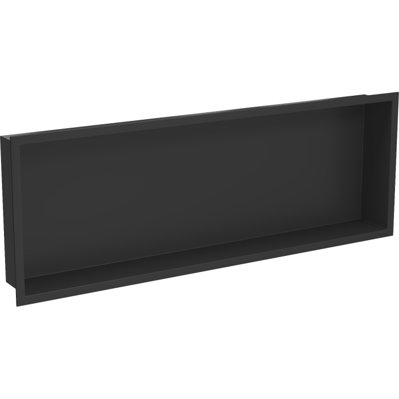 Mexen X-Wall-R raft încastrat cu margine 90 x 30 cm, negru - 1970903010