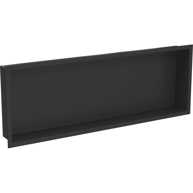 Mexen X-Wall-R süllyesztett polc peremmel 90 x 30 cm, fekete - 1970903010