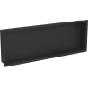 Mexen X-Wall-R fürdőszoba süllyesztett polc kerettel 90 x 30 cm, Fekete - 1970903010