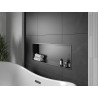 Mexen X-Wall-R raft încastrat cu margine 90 x 30 cm, negru - 1970903010