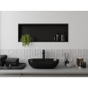 Mexen X-Wall-R falcospolc peremmel 90 x 30 cm, fekete - 1970903010