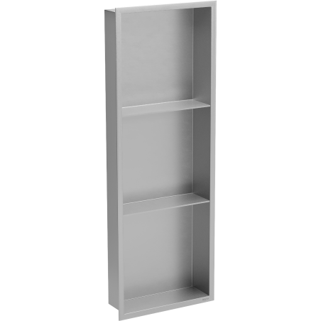 Mexen X-Wall-R raft nișă cu flanșă și raft 90 x 30 cm, inox - 1910903010S