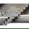 Mexen X-Wall-R raft încastrat cu flanșă și raft 90 x 30 cm, inox - 1910903010S