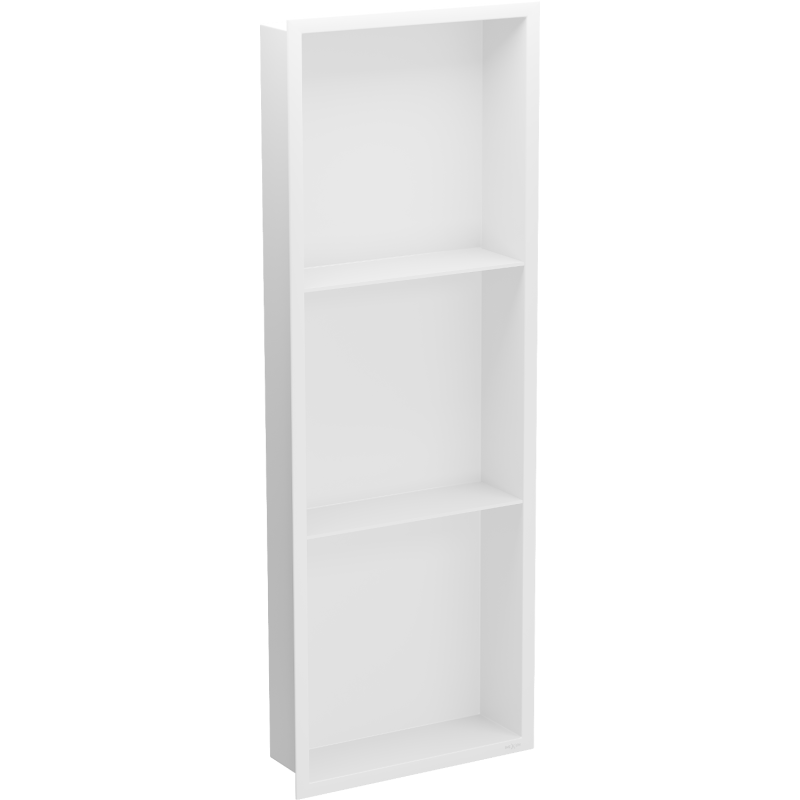 Mexen X-Wall-R raft de perete cu flanșă și poliță 90 x 30 cm, alb - 1920903010S