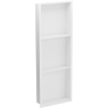 Mexen X-Wall-R süllyesztett polc peremmel és polccal 90 x 30 cm, fehér - 1920903010S
