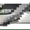 Mexen X-Wall-R raft încastrat cu flanșă și raft 90 x 30 cm, Albă - 1920903010S