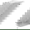 Cabină de duș cu balamale, dreaptă Mexen Lunar-B 80 x 80 cm, transparent, gri pistol periat - 832-080-080-66-00-P