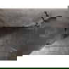 Cabină de duș Mexen Lunar-B cu deschidere stânga 95 x 70 cm, transparentă, neagră - 832-095-070-70-00-L
