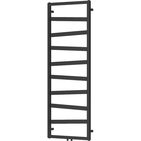 Mexen Zoom dekoratív fürdőszobai radiátor 1430 x 530 mm, 477 W, fekete - W130-1430-530-00-70