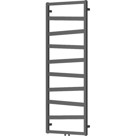 Mexen Zoom dekoratív fürdőszobai radiátor 1430 x 530 mm, 477 W, antracit - W130-1430-530-00-66