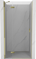 Mexen Mist-H uși de duș batante stânga 100 cm, transparent, aurii - 8A5-100-000-50-00-L