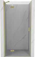 Mexen Mist-H ușă de duș batantă stânga 105 cm, transparentă, auriu periat - 8A5-105-000-55-00-L