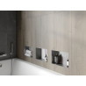 Mexen X-Wall-NR perem nélküli fülke polc 30 x 20 cm, inox - 1911302010