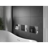 Mexen X-Wall-NR raft încastrat fără guler de mascare 30 x 20 cm, inox - 1911302010