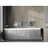 Mexen X-Wall-NR perem nélküli fülke polc 30 x 20 cm, inox - 1911302010